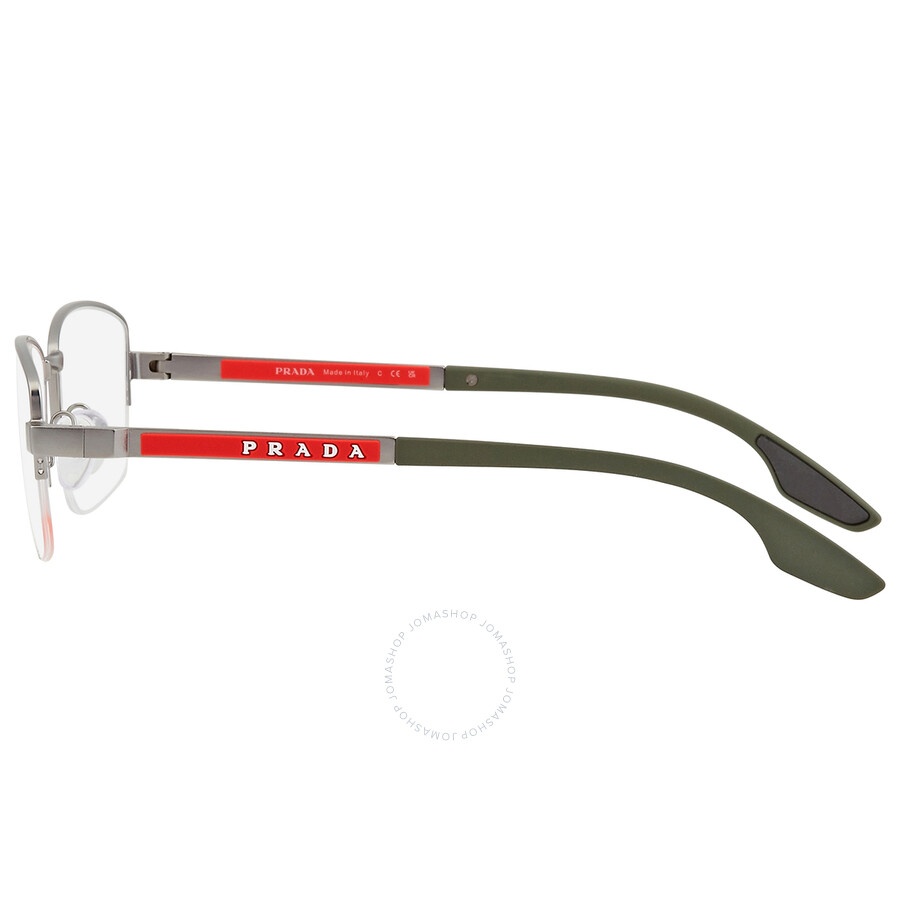 Prada Linea Rossa Demo Square Men's Eyeglasses PS 51OV 7CQ1O1 56 - 3