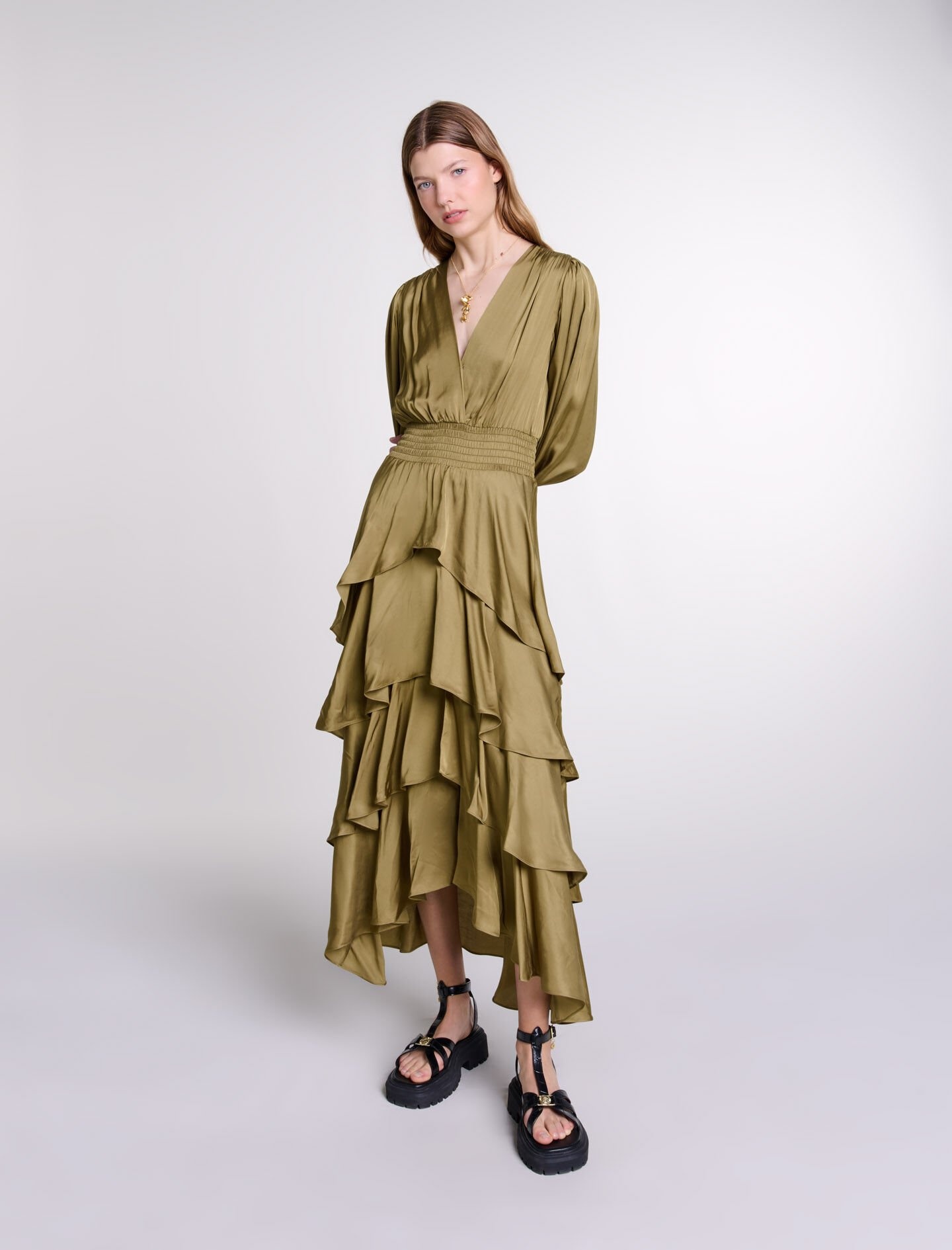 Tiered maxi dress - 2