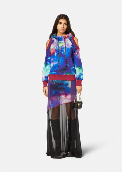 VERSACE JEANS COUTURE Space Couture Cut-Out Hoodie outlook