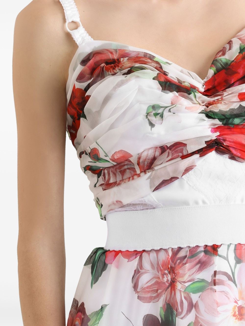 floral-print top - 5