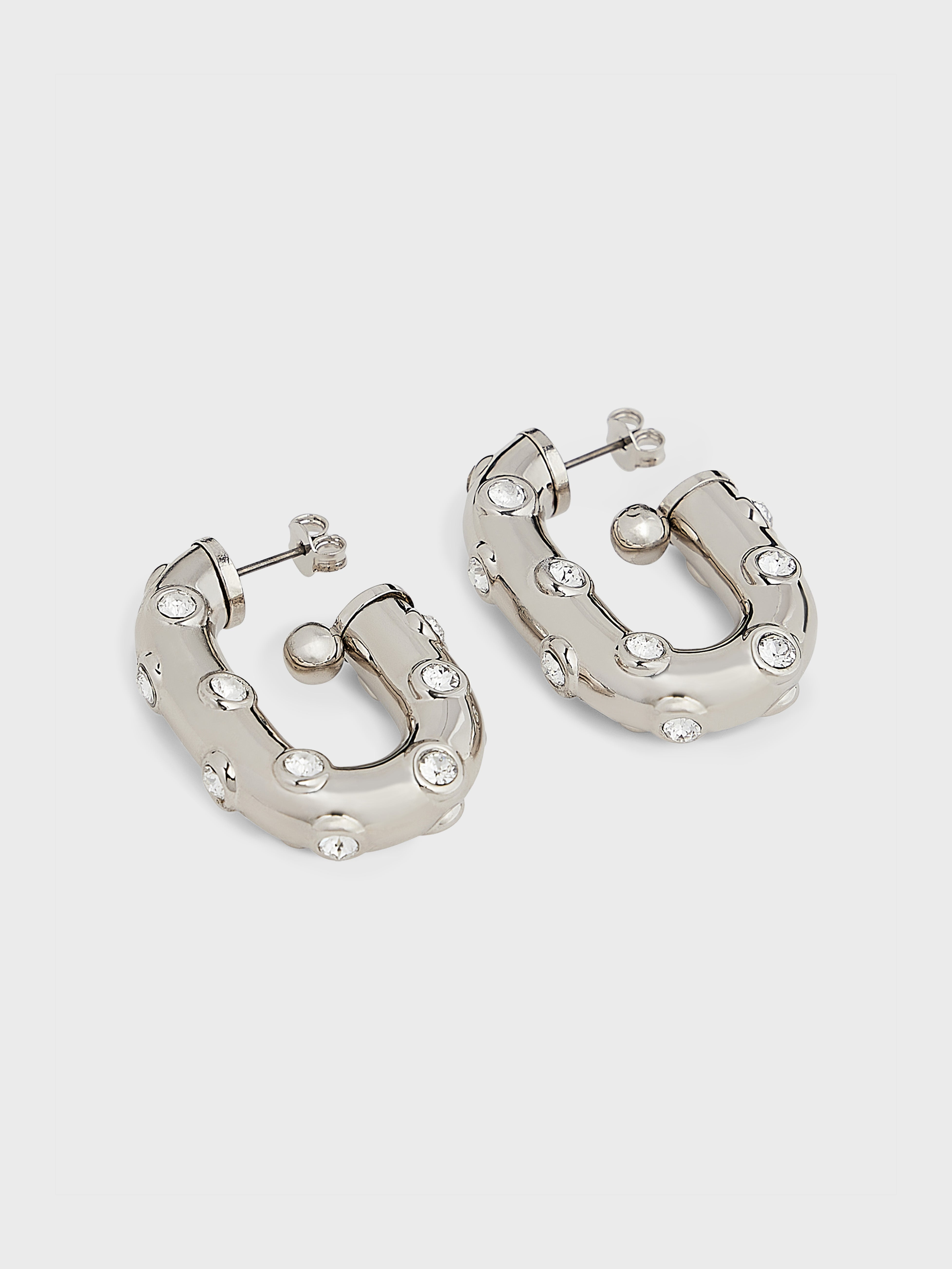 XL LINK STRASS EARRINGS - 6