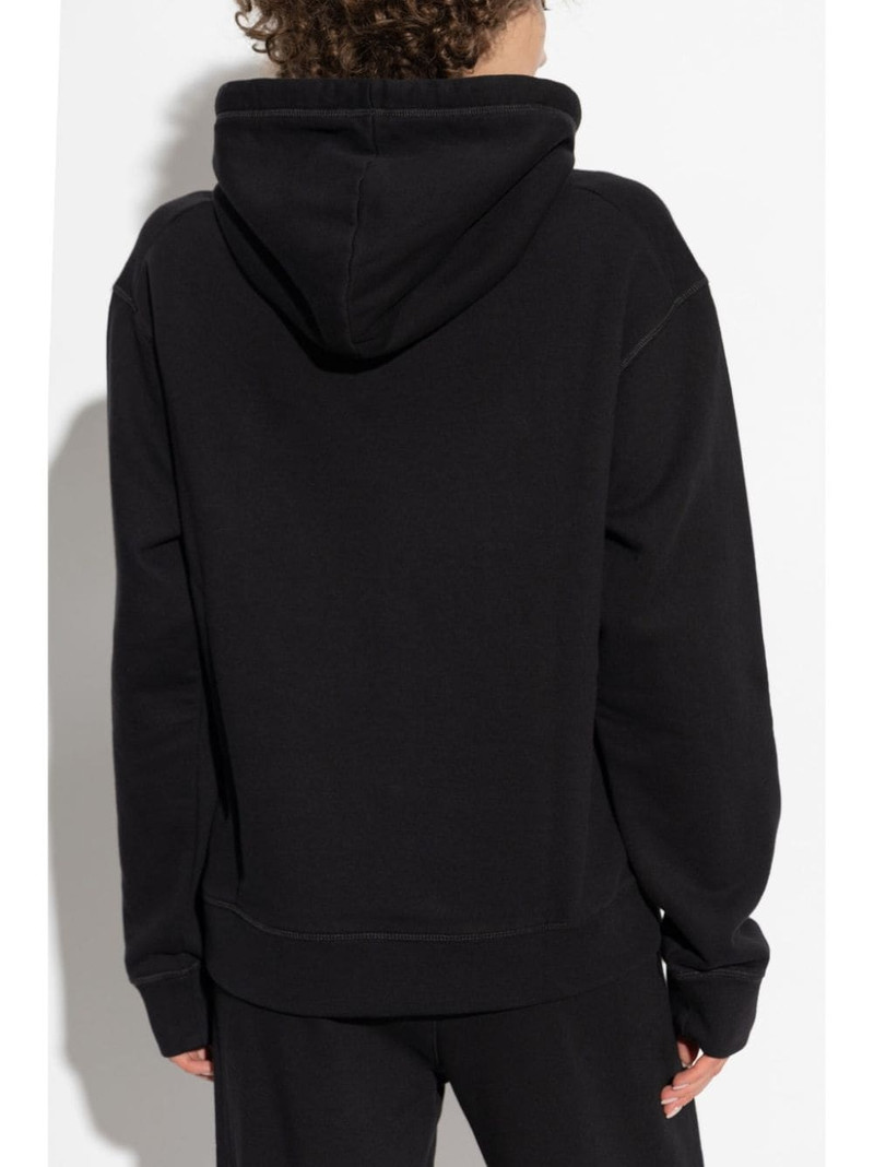 brushed-finish hoodie 4