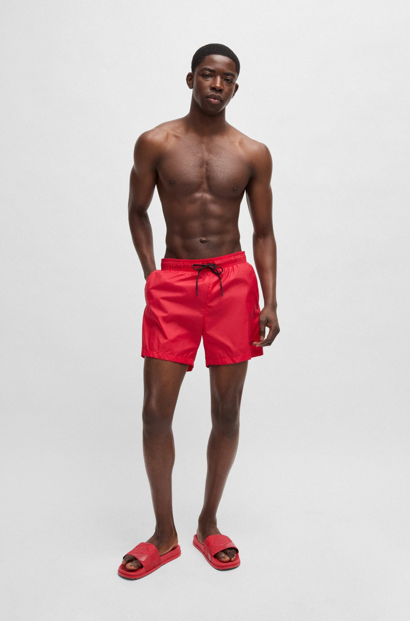 HUGO ITALIAN-MADE SLIDES WITH MIXED LOGOS outlook