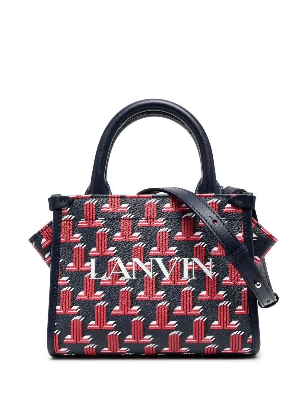 In&Out logo print tote bag - 1