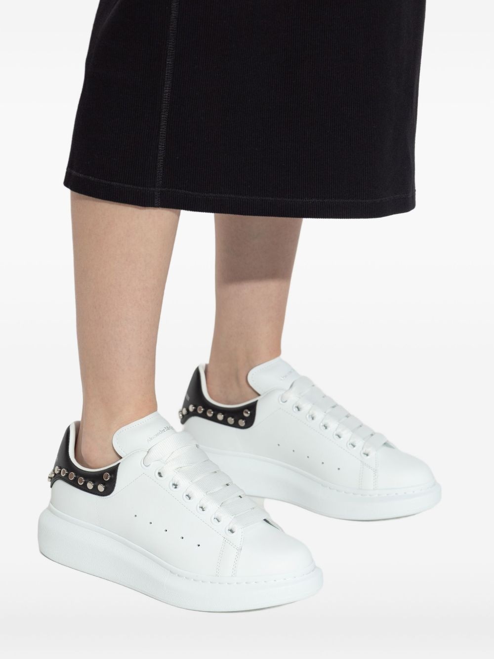stud-embellished platform sneakers - 6