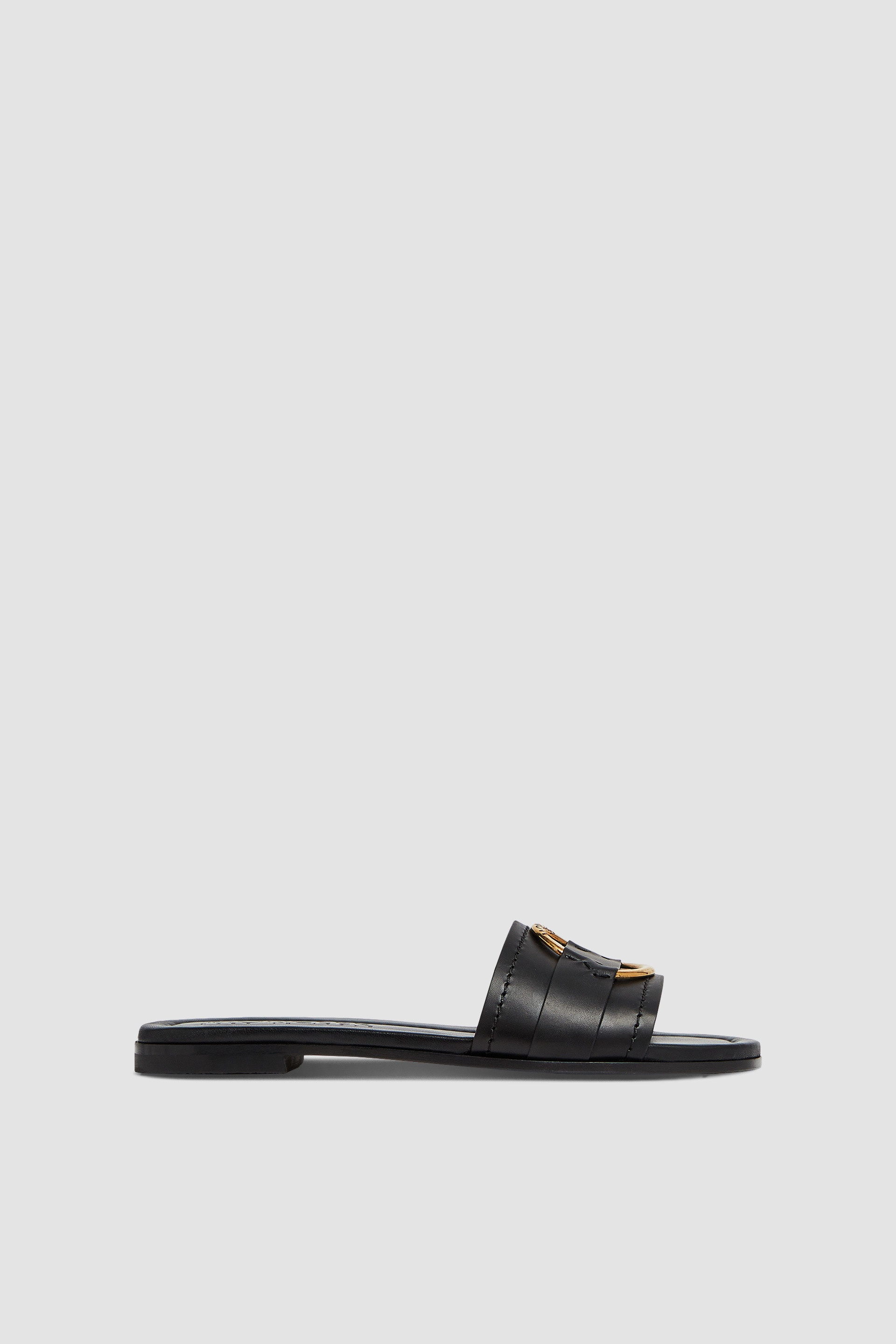 Bell Leather Slides - 1