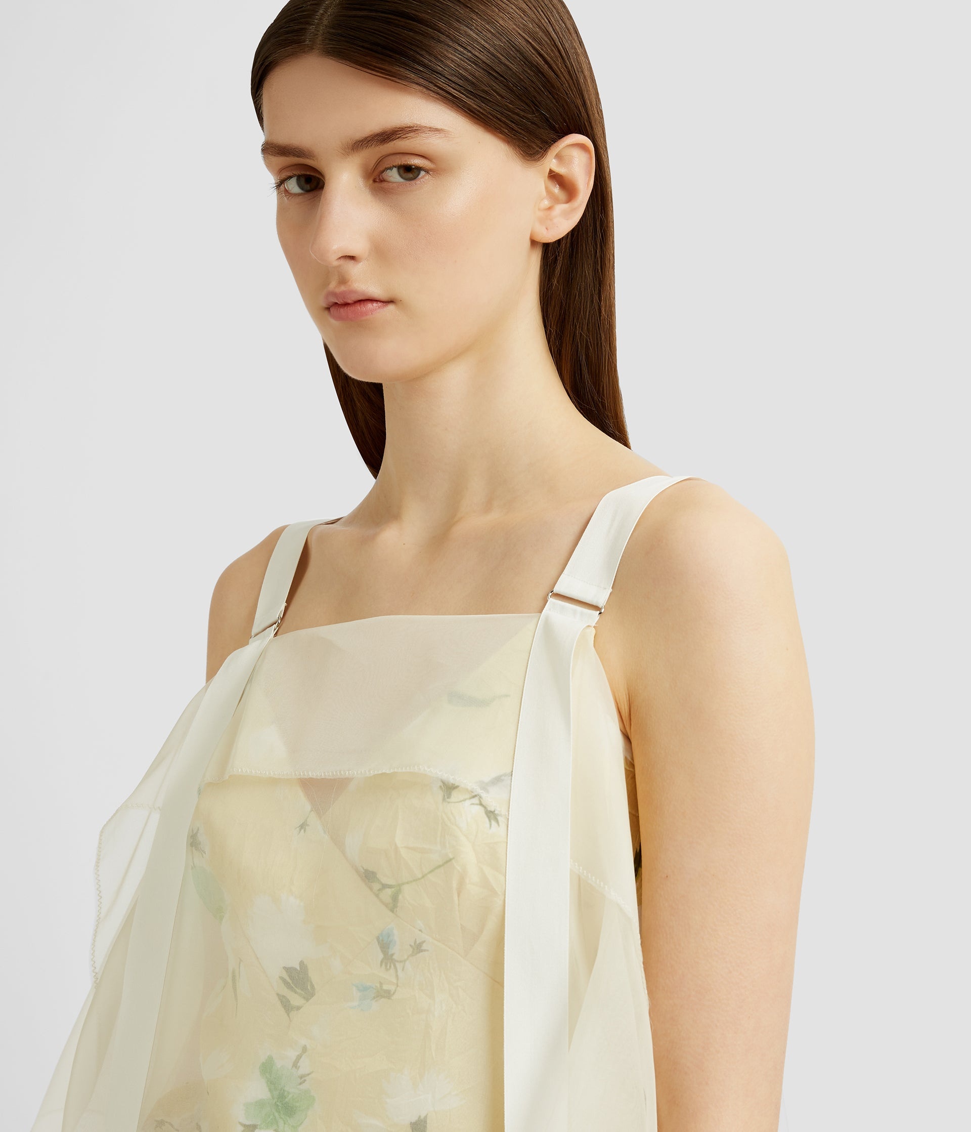 V NECK SLIP COCKTAIL DRESS - 5