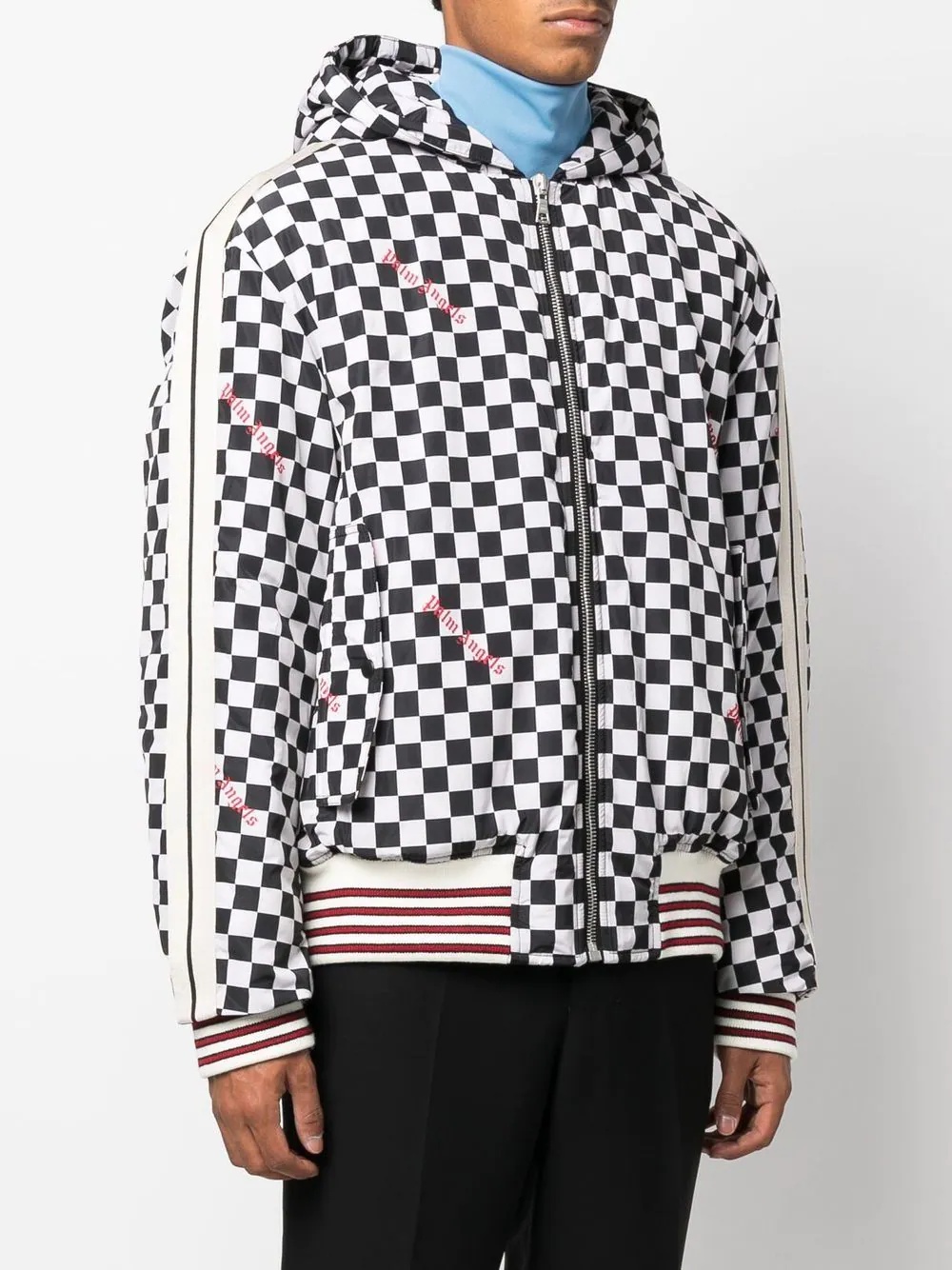 zip-up hooded jacket - 5
