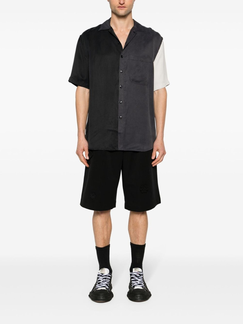 Song for the Mute two-tone short-sleeve shirt outlook