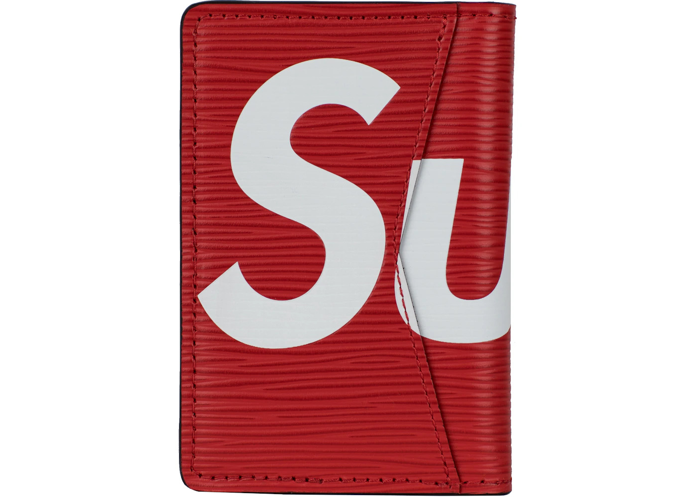 Louis Vuitton x Supreme Pocket Organizer Epi Red - 2
