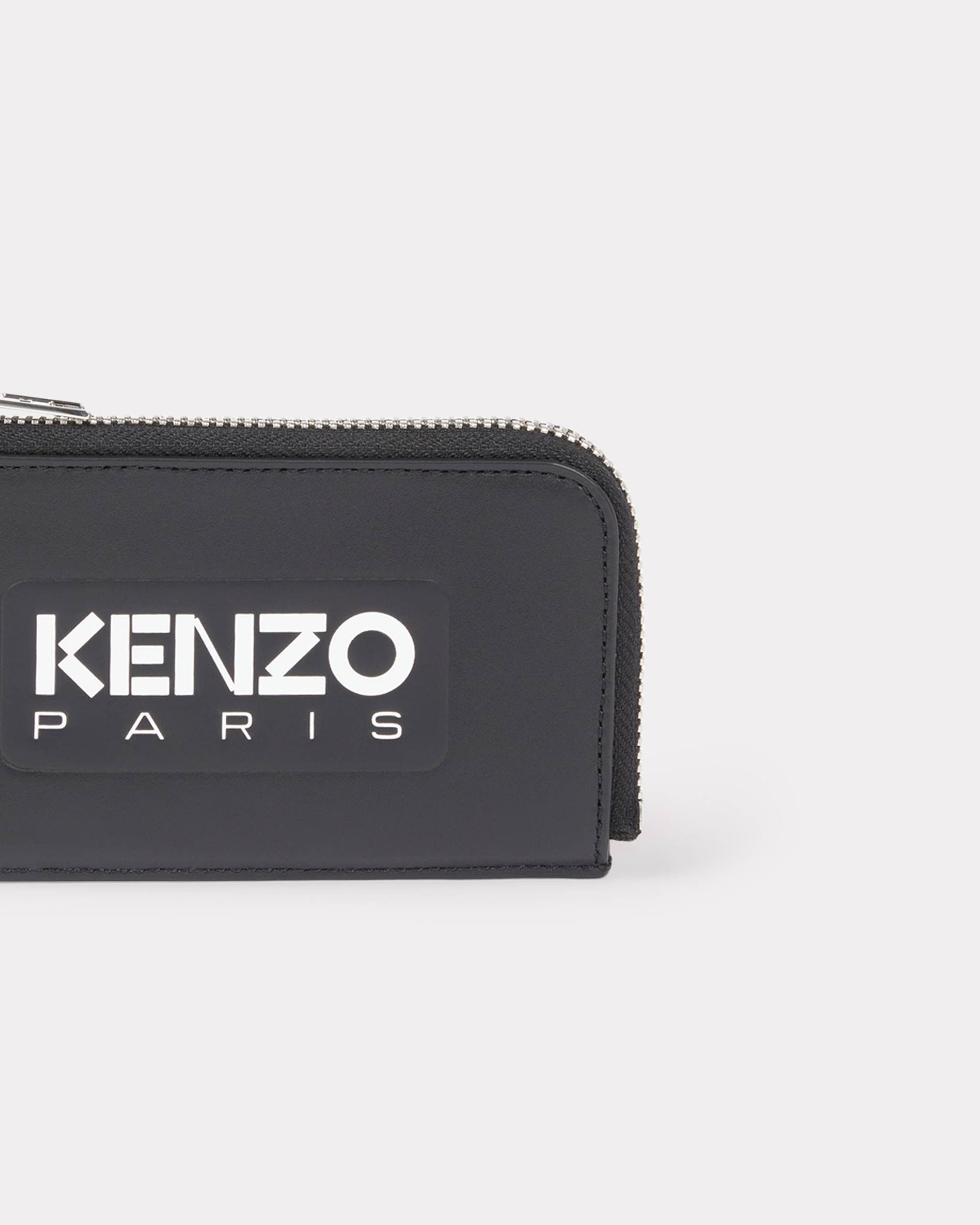 'KENZO Emboss' leather zipped cardholder - 3