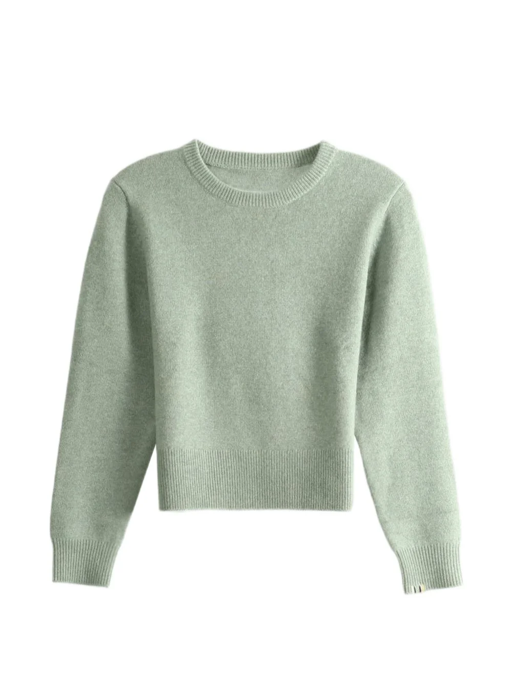 Nº430 Jeanne crew-neck raglan-sleeve sweater - 1