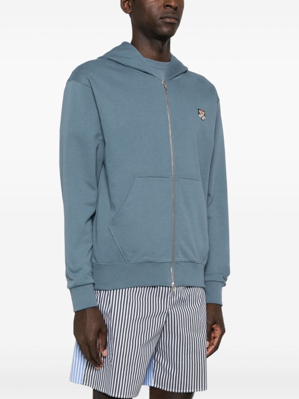 Lucky Tiger zip-up hoodie - 3