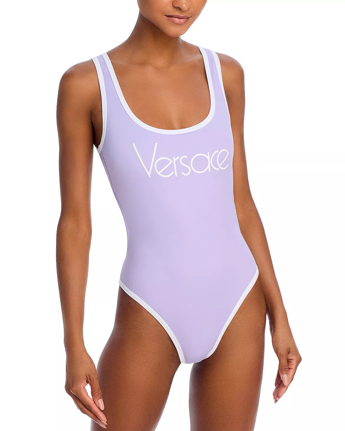 Logo One Piece Swimsuit - 1