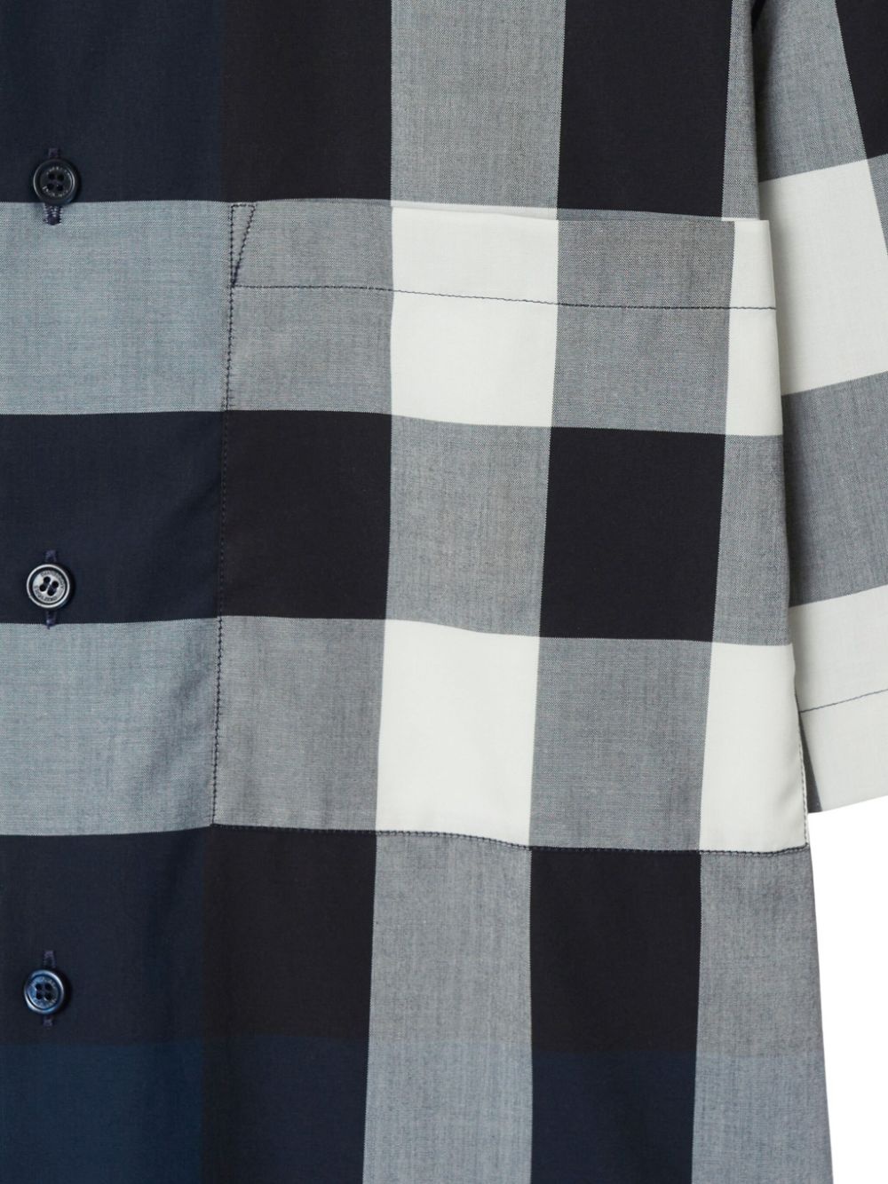 Burberry Checked Cotton Shirt - 2