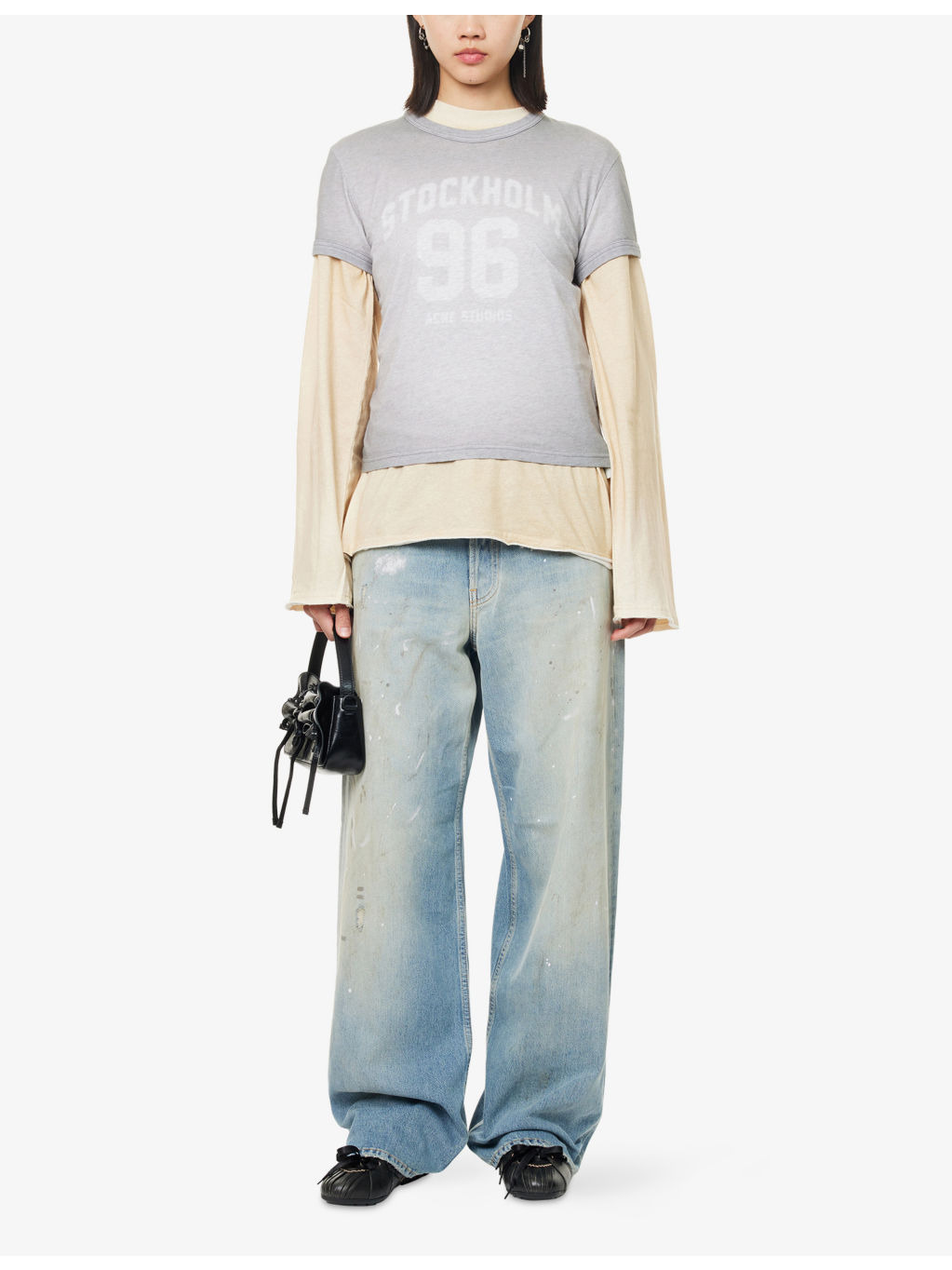 1981 Trafalgar Cotton-Blend Denim Jeans - 2