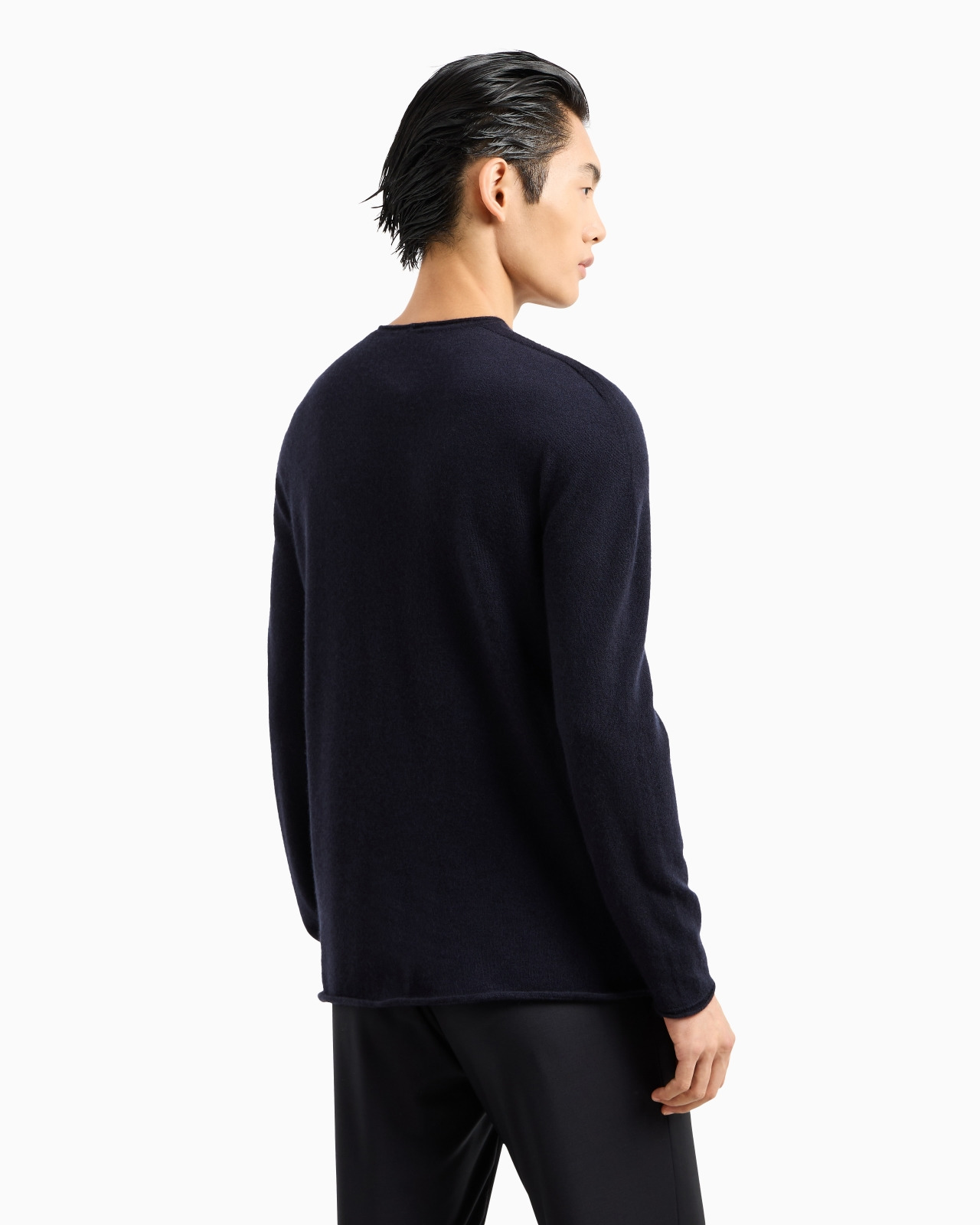 Icon cashmere interlock crew-neck jumper - 3