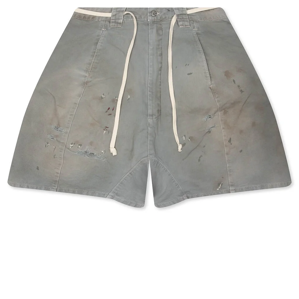 CORDUROY PONTIUS SHORT - GREY - 1