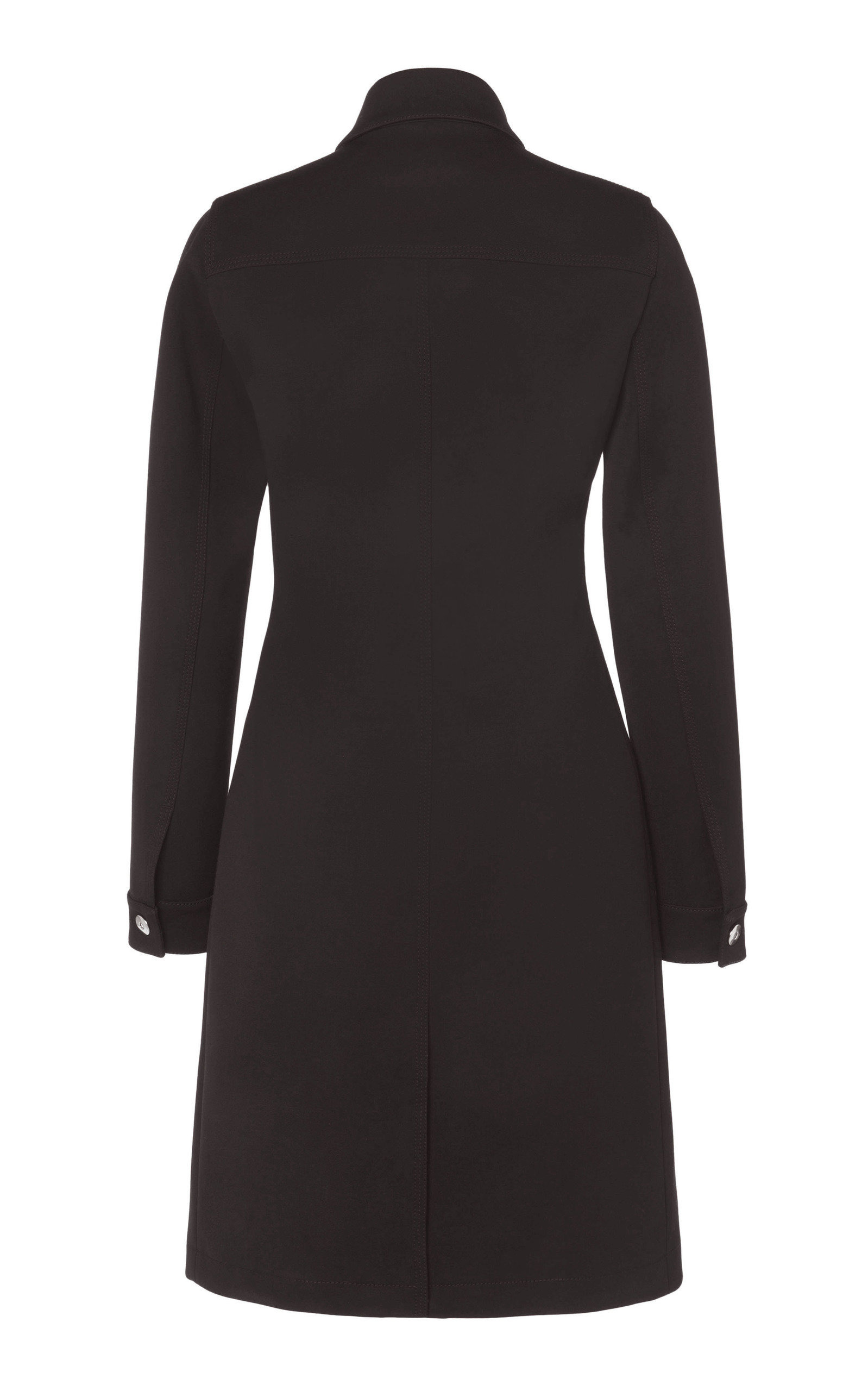 Double Calvary Wool Stretch Coat black - 3