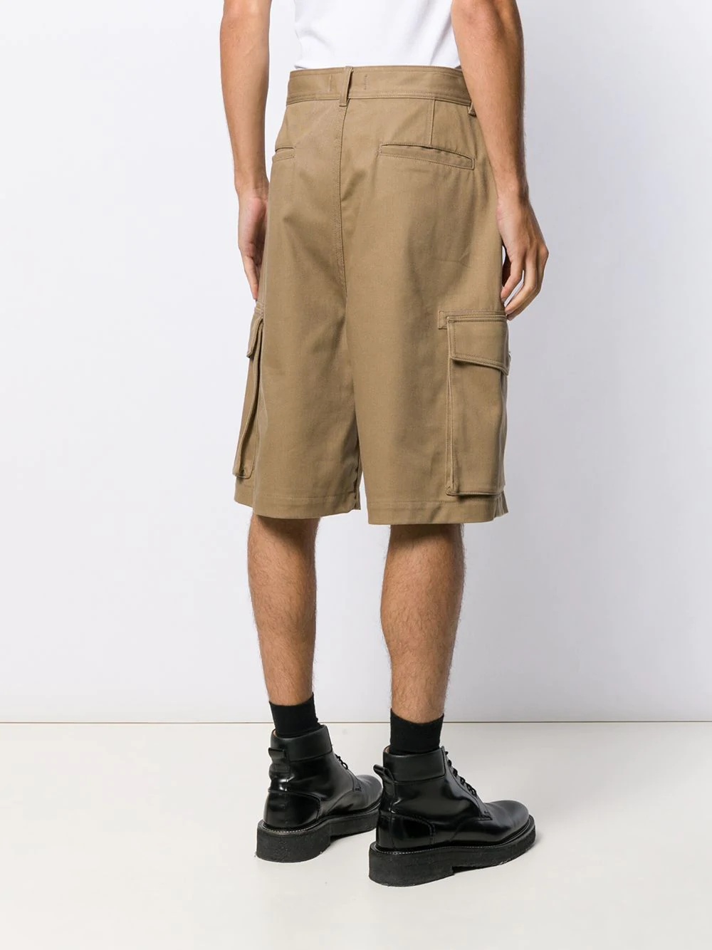 patch pocket bermuda shorts - 4