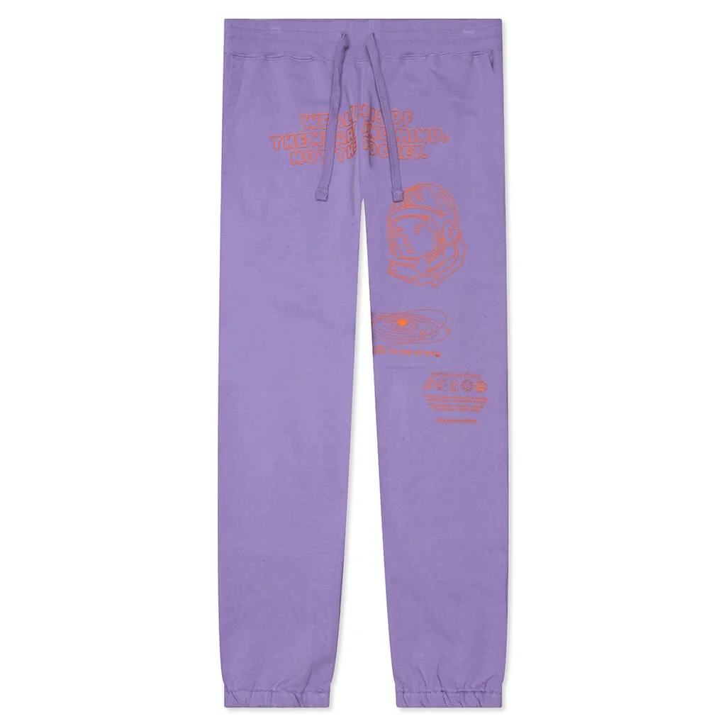 STARCROSSED SWEATPANT - VIOLET TULIP - 1
