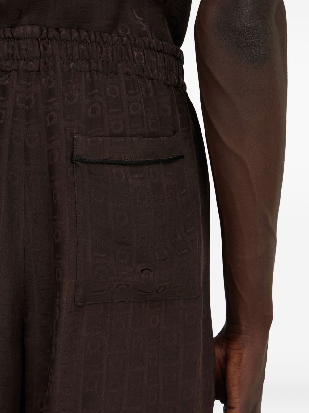 monogram bermuda shorts - 6