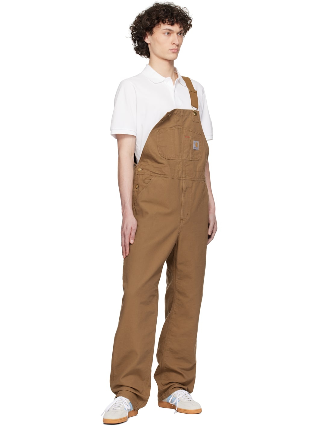 Brown Bib Overalls - 4