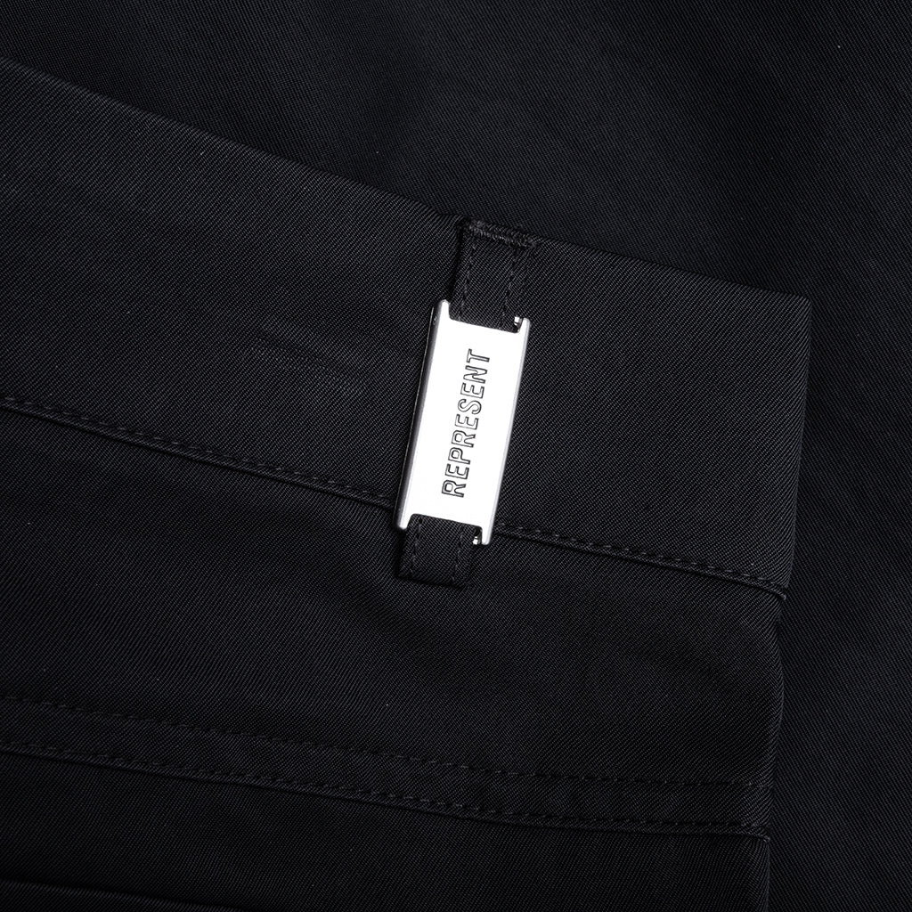 NYLON WORKWEAR PANT - JET BLACK - 4