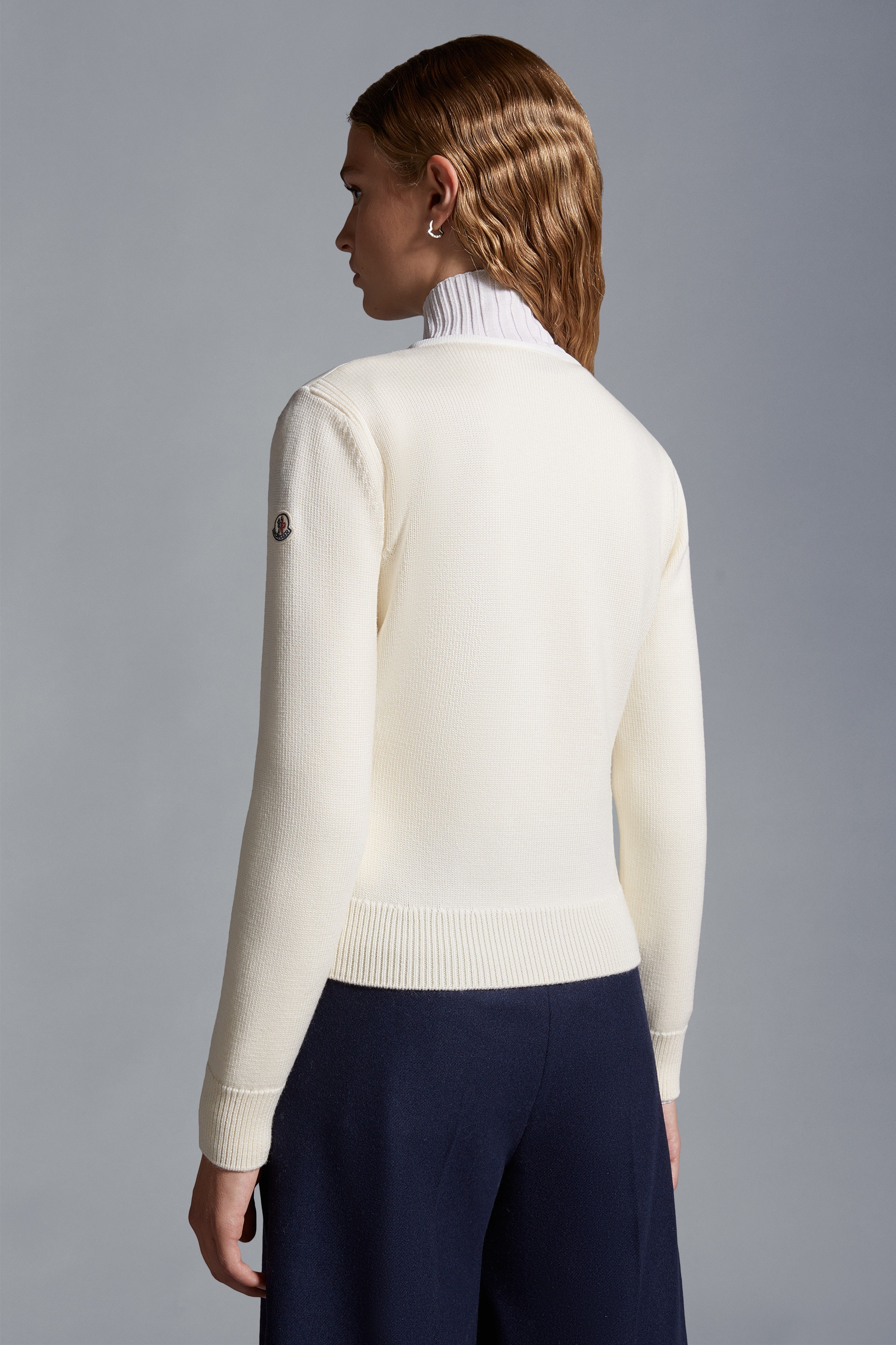 Padded Wool Cardigan - 5