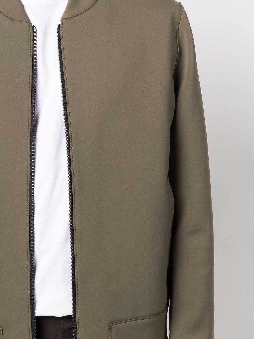 two-pocket zip-up bomber jacket - 5