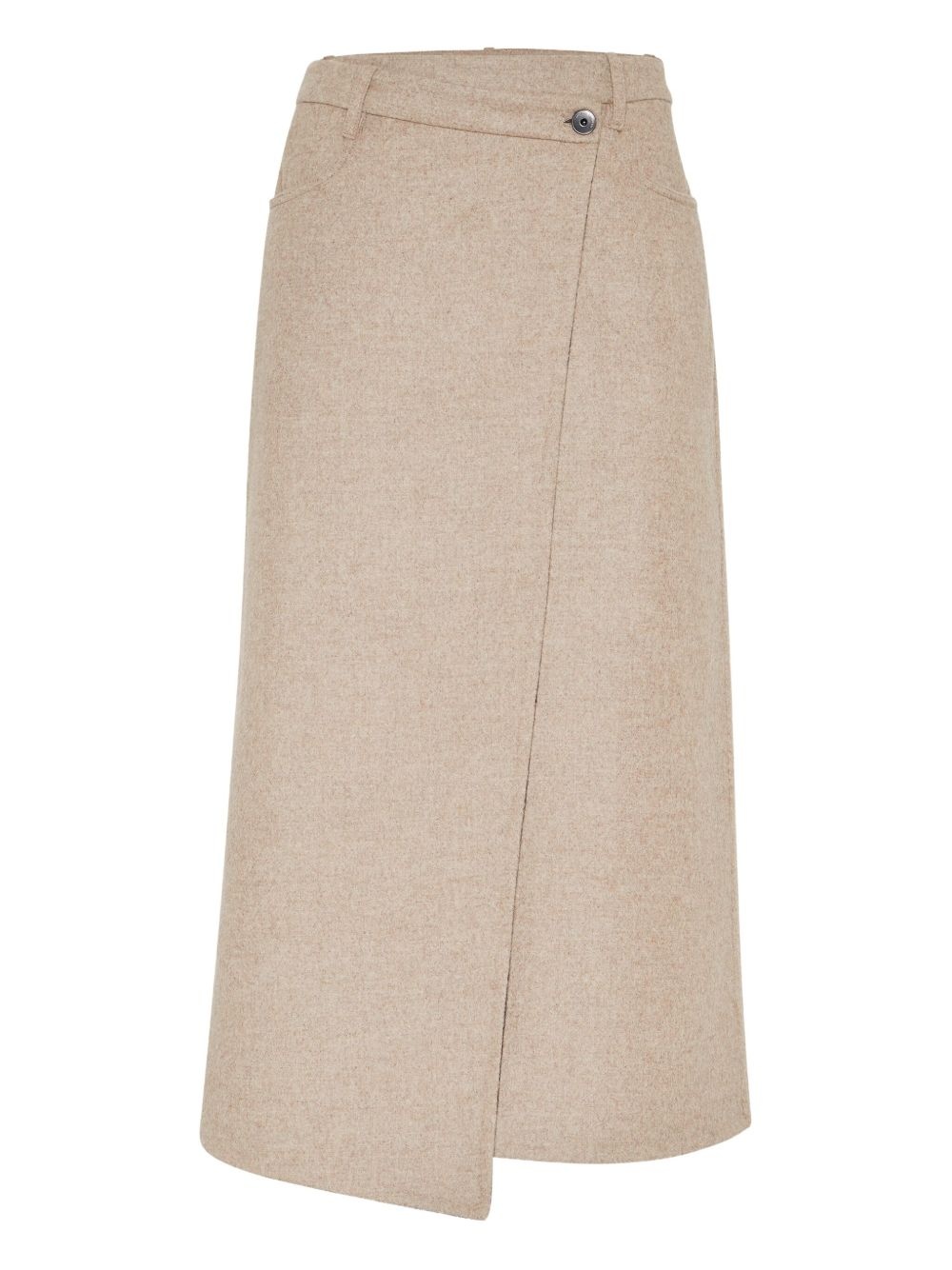 wrap wool skirt - 6