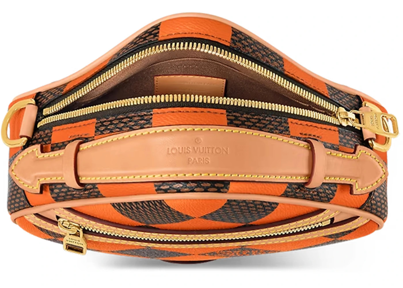 Louis Vuitton Chess Messenger Bag Damier Pop Orange - 3