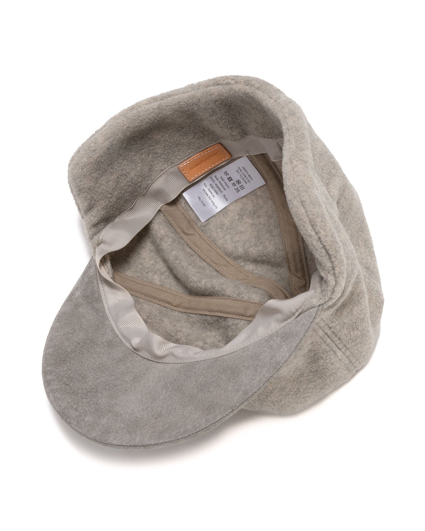 Fleece Ear Cap Melange Gray - 2