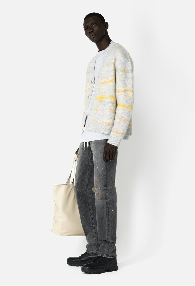 MOHAIR JACQUARD CARDIGAN 4