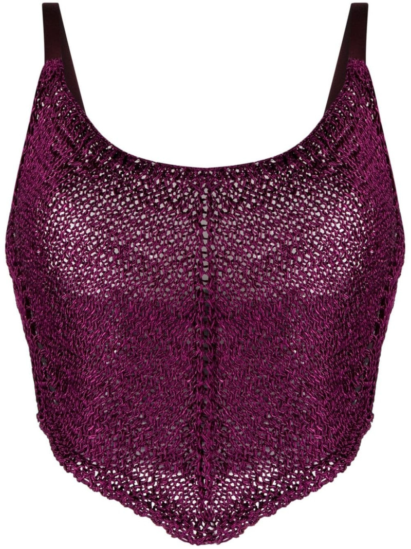 cropped crochet top 1