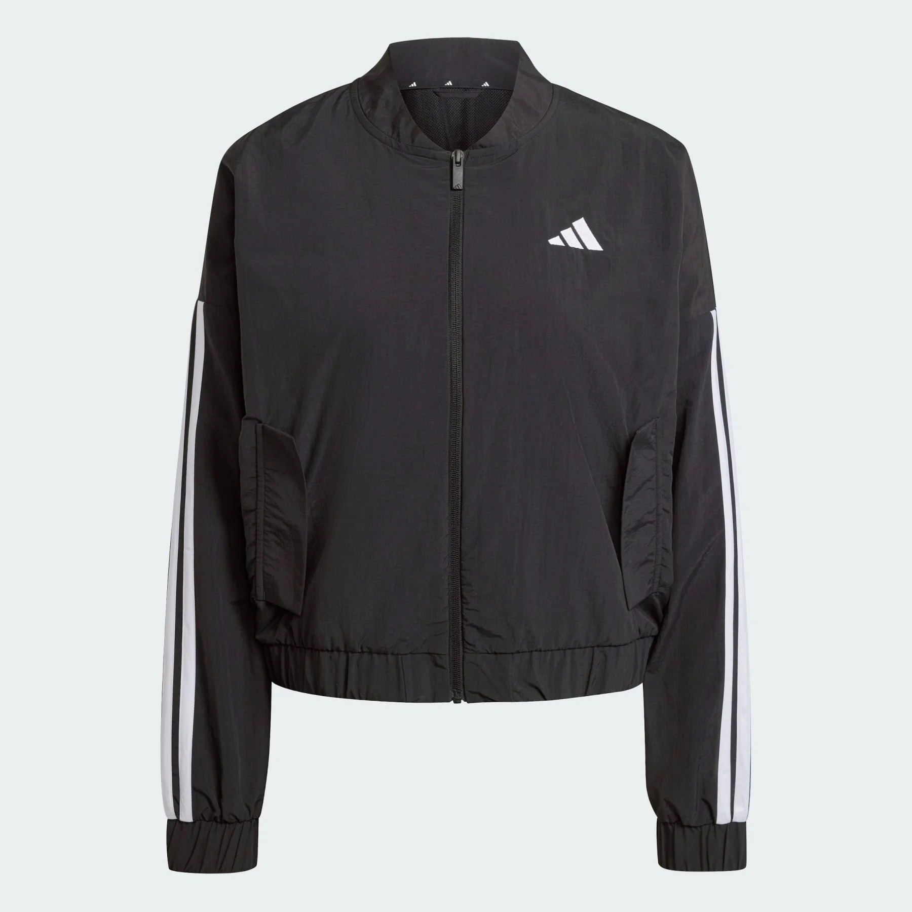 Essentials 3-Stripes Lifestyle Woven Bomber Jacket - 1