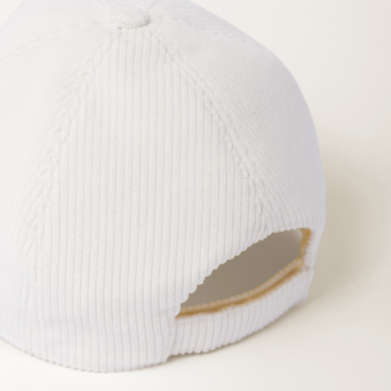 Miu Miu Velvet baseball cap outlook