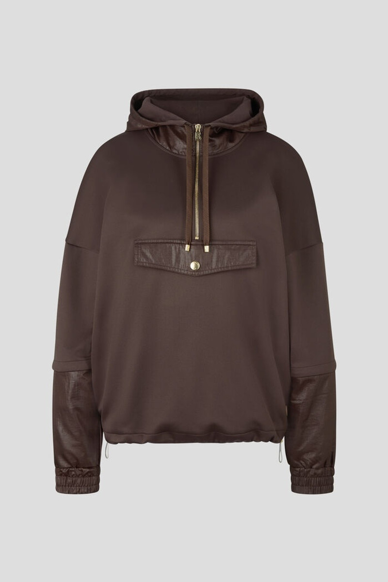Paul Hoodie in Chocolate 1