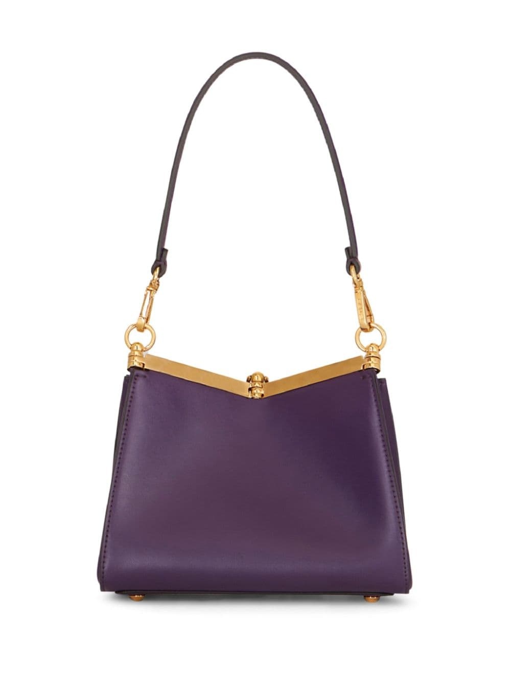 Vela leather shoulder bag - 3