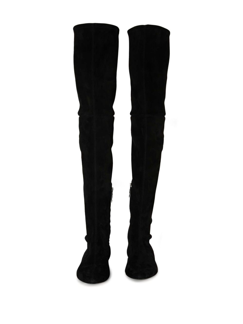 PUCCI logo-embroidered thigh-high boots REVERSIBLE