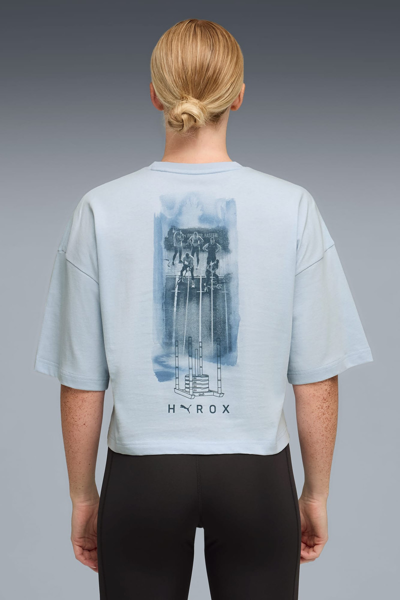 PUMA x HYROX Women's Cropped Tee 4