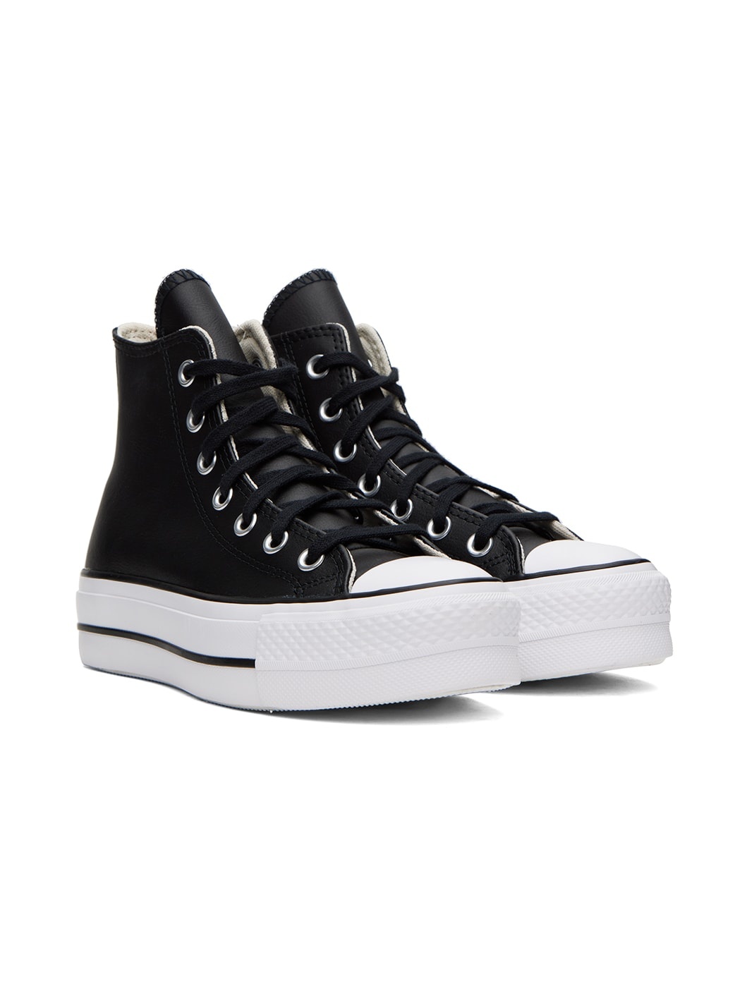 Black Chuck Taylor All Star Lift Sneakers - 4