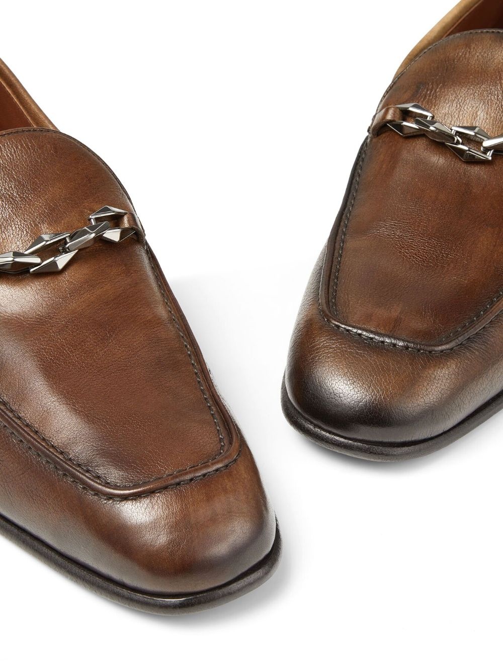 Marti Reverse leather loafers - 5