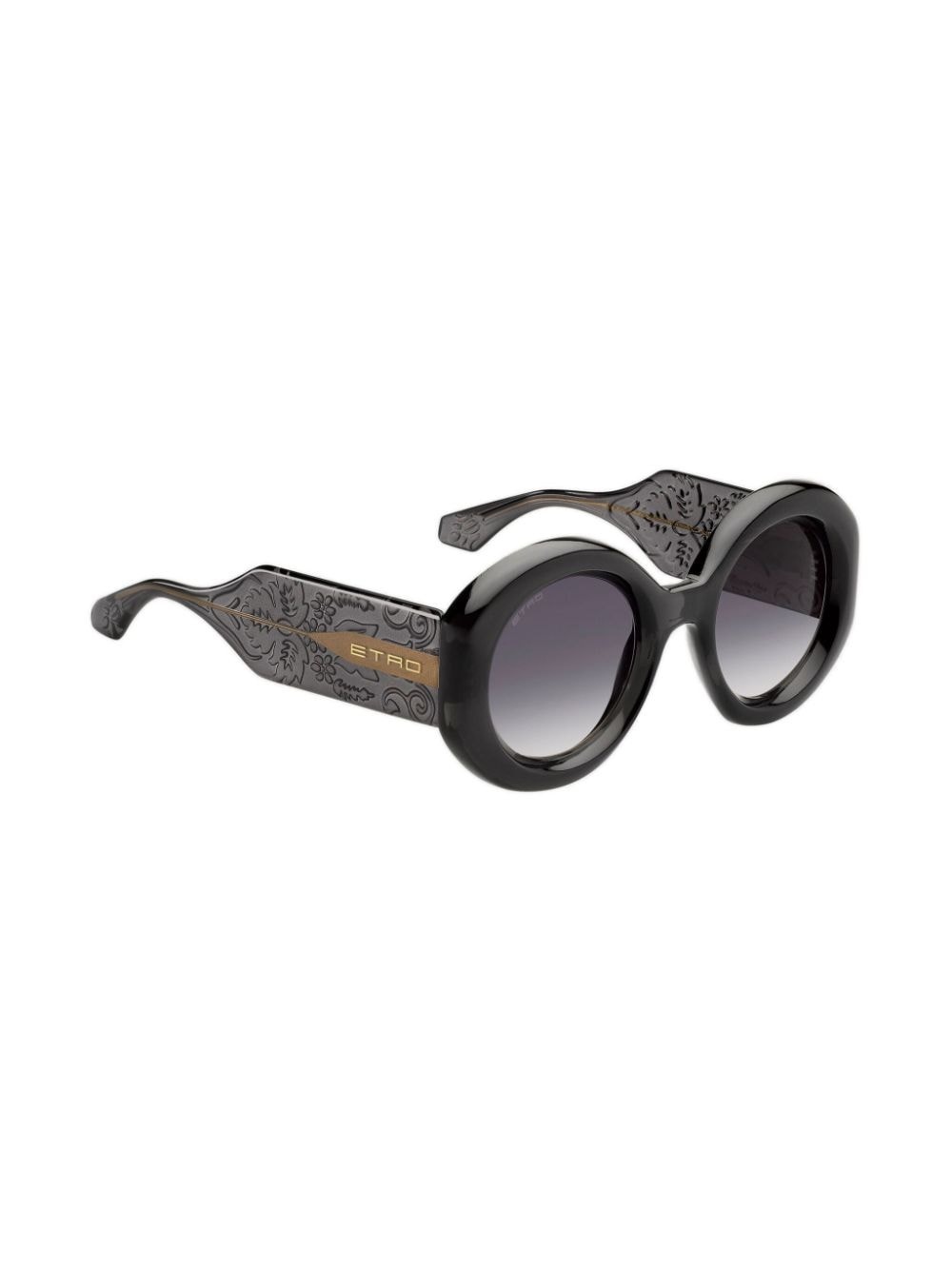 Paisley round-frame sunglasses - 3