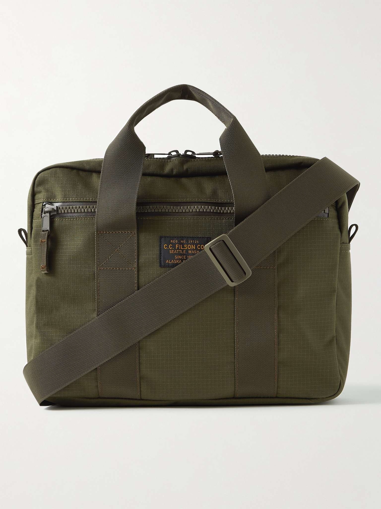 Webbing-Trimmed CORDURA Ripstop Briefcase - 1