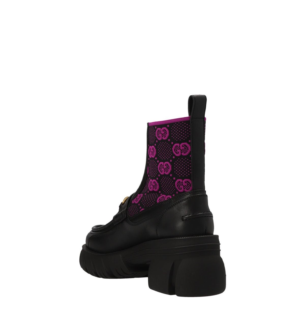 Gucci Horsebit GG Ankle Boots - 2