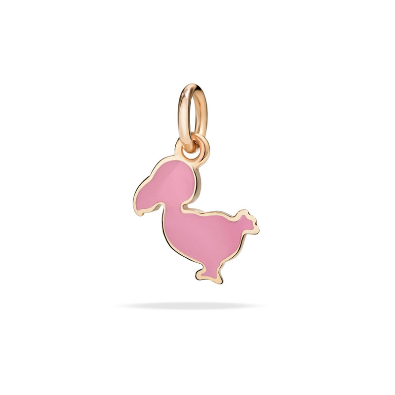 ROSE GOLD & ENAMEL DODO JUNIOR CHARM 1