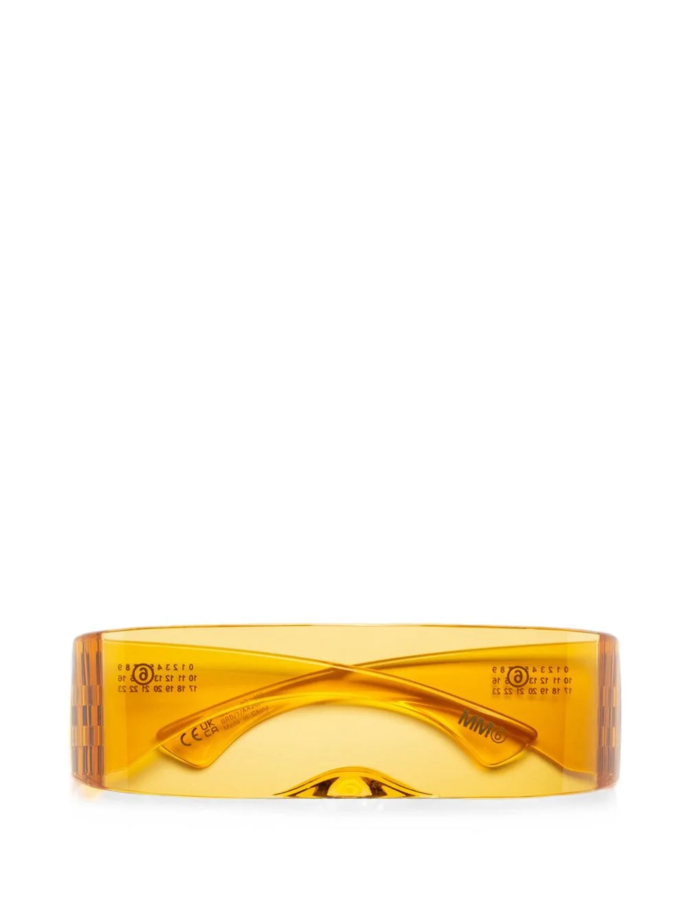 geometric-frame sunglasses - 1