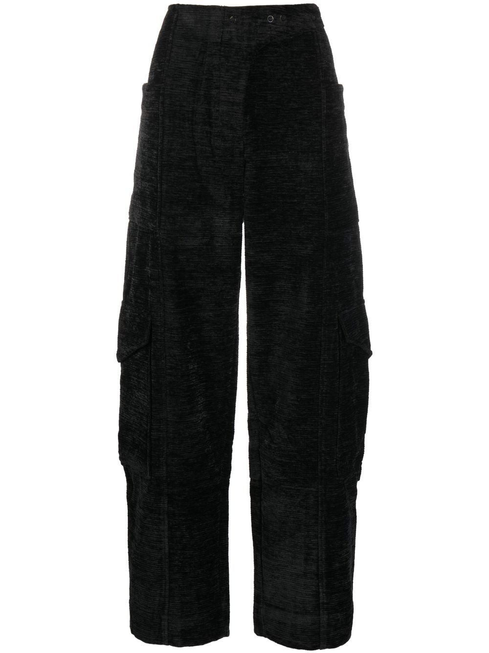 chenille tapered trousers - 1