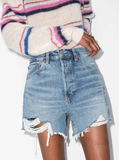 RE/DONE 50s cut-off denim shorts outlook